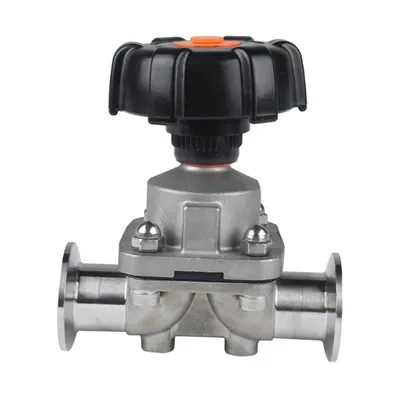 Manuální ovládání membránového ventilu